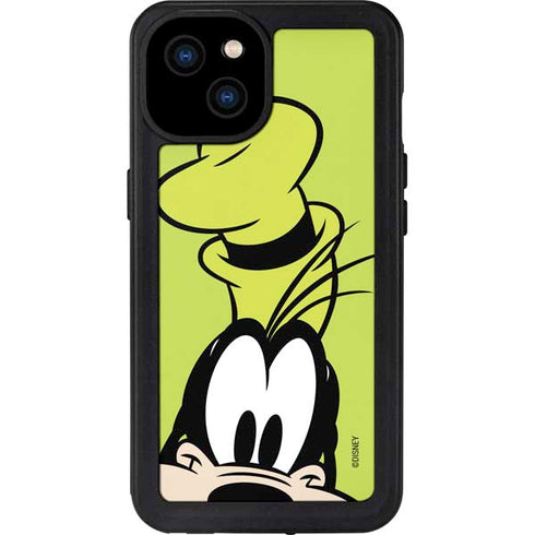 Disney Friends Goofy Up Close iPhone 15 Plus Waterproof Case